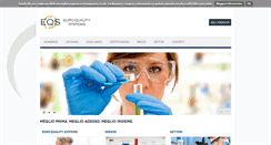 Desktop Screenshot of eqslab.it